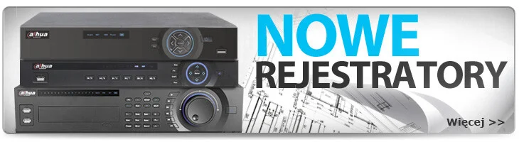 Nowe Rejestratory video Rejestratory IP
