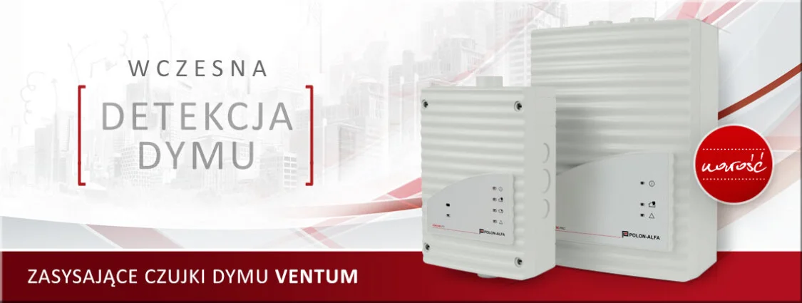  system detekcji dymu VENTUM